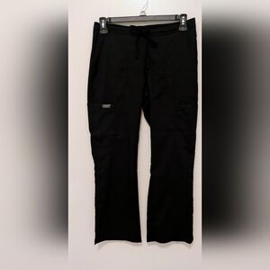 Cherokee Authentic Workwear Medical Nursing Scrubs Pants Small Petite Black